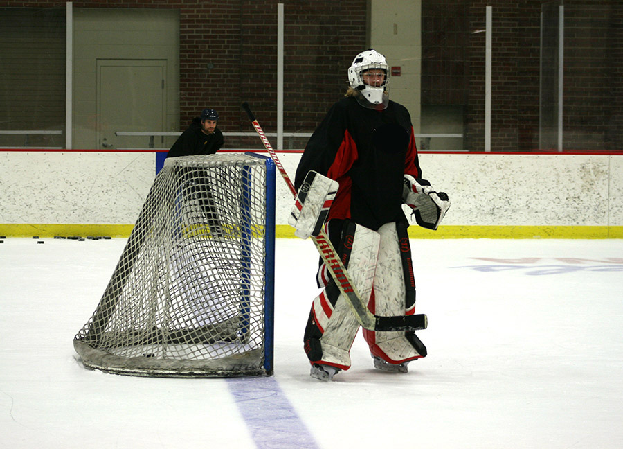 John Hughes with Coach Jimmy Mullin